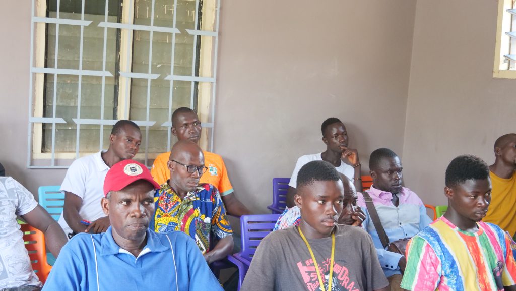 formation en ysème d'irrigation goutte à goutte à Akoi N'denou par Hfablab