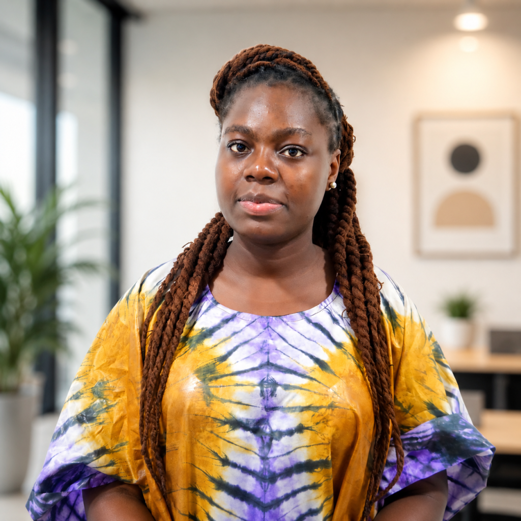 Portrait de Flavie Sié, Membre bénévole au Hfablab