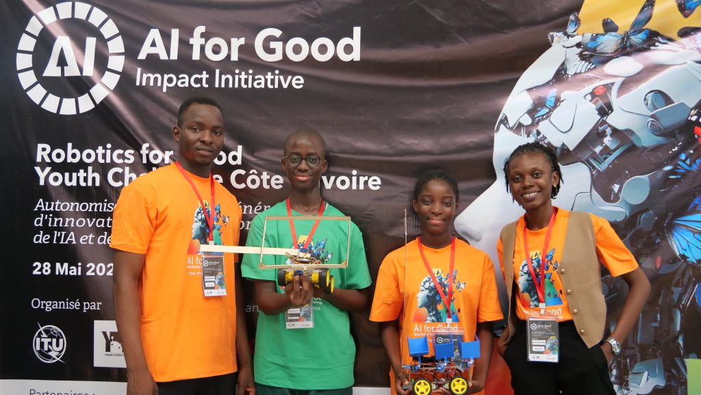 Ai For Good Youth robotics Challenge au Centre ivoiro-Coréen