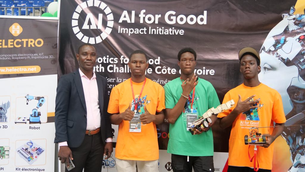 Ai For Good Youth robotics Challenge au Centre ivoiro-Coréen